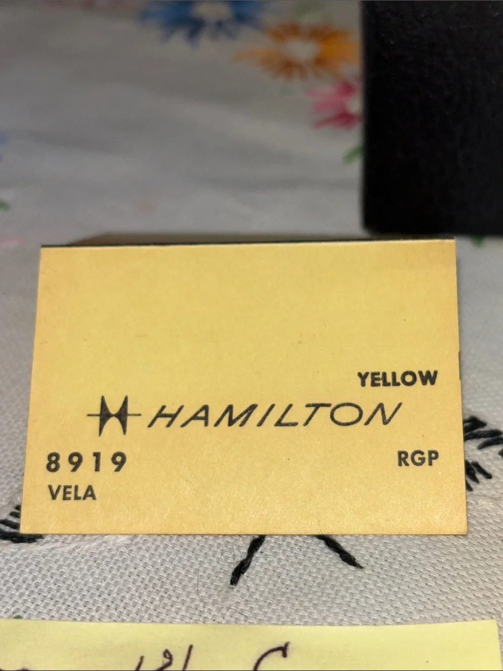 NIB VINTAGE rare, complete collector's set for a 1966 Hamilton Electric 